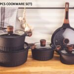 10pc Edenberg granite cookware set