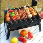 Portable charcoal BBQ Grill