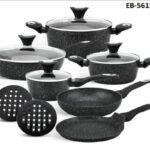 12pc Edenberg granite cookware set