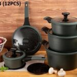 12pcs edenberg Granite cookware set