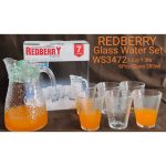 7pc Redberry water set