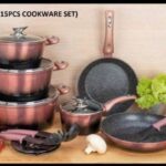 15pc Edenberg Granite cookware set