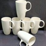 6pc ceramic mug set