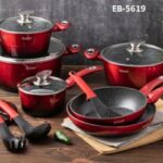 15pc edenberg granite cookware set 