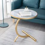 Luxury marble side table