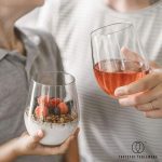 6pc oval glass set