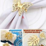 6pc napkin holder set