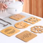 3pc Bamboo coasters
