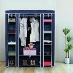 3 column wardrobes  (canvas and wooden stands )