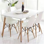 Dining table with four chairs