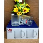 6pc Glass cup set