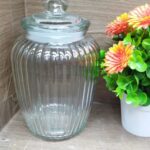 Glass storage container