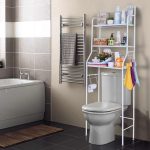 Over the Toilet organizer stand