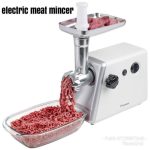 Eletric meat mincer with sausage funnel