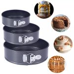 3pc Round Baking tins