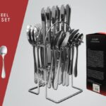 24pcs Stainless Cutlery Set