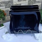 6pc Black Plate set