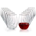 6pc oval glass set