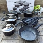 15PC Granite cookware set - edenberg