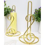 Gold paper Towel Holder