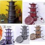 10pc  Granite Cookware set
