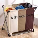 Partitioned Laundry baskets