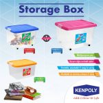 Kenpoly storage box-35litres