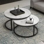Marble nesting tables