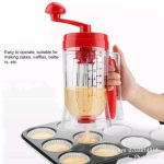 Manual pancake mixer