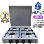 4 Burner gas cooker- table top