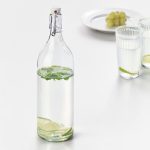 Glass Beverage Bottle with Cork