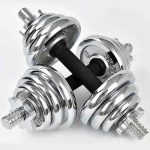 Chrome Dumbbells -20kg pair