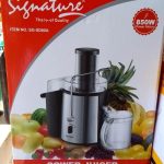 Signature power juicer