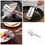Metallic food tong