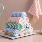 5pc absorbent kitchen towel set