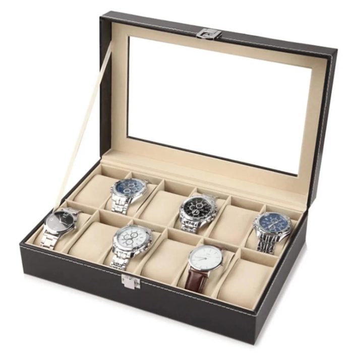 12 slot Watch storage box - Image 1