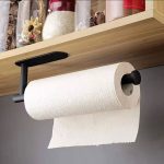 Wall mounted paper towel holder