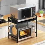 Expandable microwave organizer