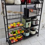Multifunctional metallic rack