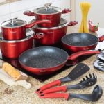 15pc edenberg granite cookware set