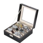 6 slot watch storage box