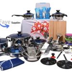 72pc marwa stainless Steel cookware set