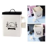 Multipurpose metallic storage tin