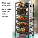 5 layer multifunctional metallic rack