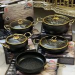 9pc granite cookware set