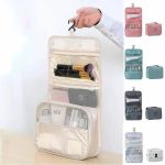 Foldable make-up bag