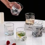 6pc molten glass set