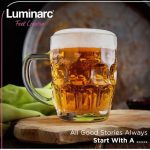6pc beer mug set