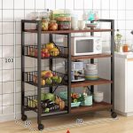 Multifunctional Metallic kitchen Rack