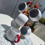 6pc Pot mug set